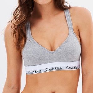 CALVIN KLEIN MODERN COTTON PADDED BRALETTE